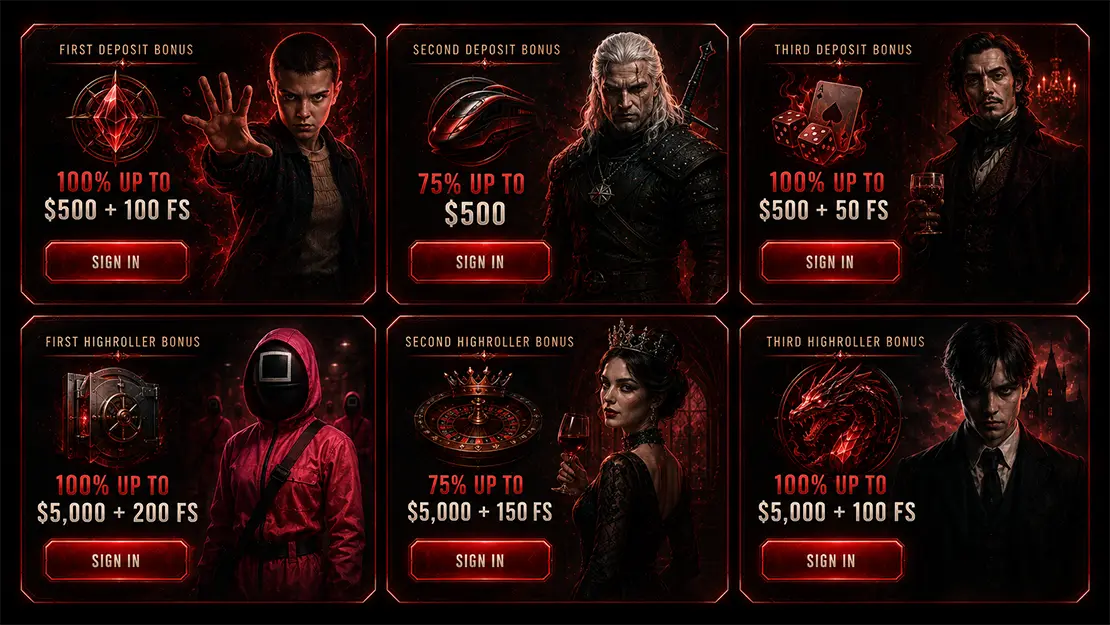 Netflix Casino Bonuses